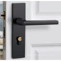 Localización de puerta de estilo americano al por mayor CLAQUETA DE PUERTA DE MADERA SIMPLE y elegante Lock Panel de muidad